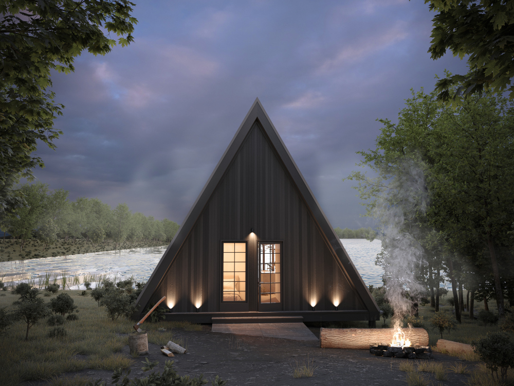 Brit Lake Retreat - A-frame - photo №6